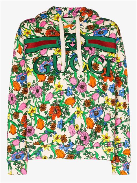 floral hoodie gucci|Gucci Sweatshirts & Hoodies for Women .